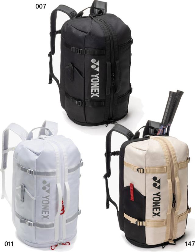 40L ヨネックス メンズ レディース バックパック バッグ 鞄 リュックサック デイパック ホワイト 白 ブラック 黒 ベージュ 送料無料 YONEX BAG2628_1