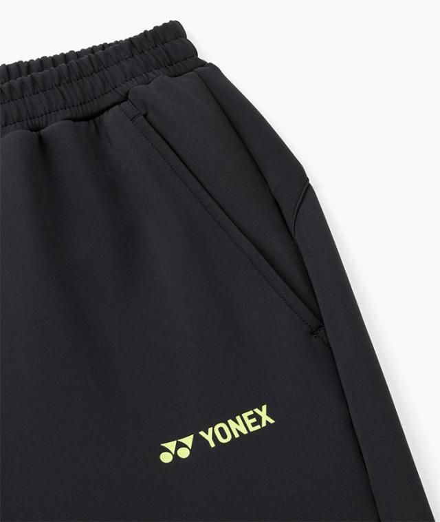 ヨネックス メンズ レディース ユニウォームアップパンツ テニス バドミントンウェア ボトムス UVカット ブラック 黒 シルバー 送料無料 YONEX 60191_2