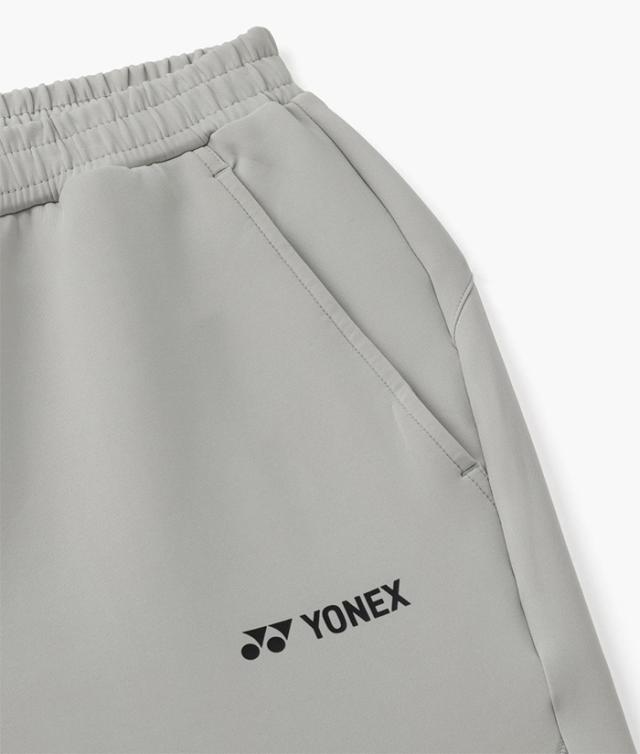 ヨネックス メンズ レディース ユニウォームアップパンツ テニス バドミントンウェア ボトムス UVカット ブラック 黒 シルバー 送料無料 YONEX 60191_5