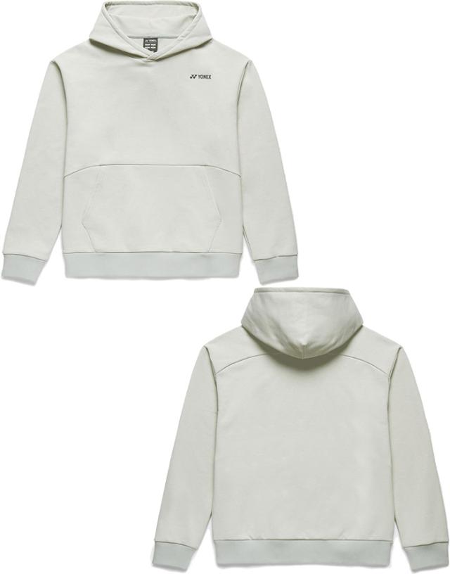 ヨネックス メンズ レディース ユニスウェットパーカー テニス バドミントンウェア トップス 長袖 UVカット ブラック 黒 ベージュ シルバー 送料無料 YONEX 30117_3