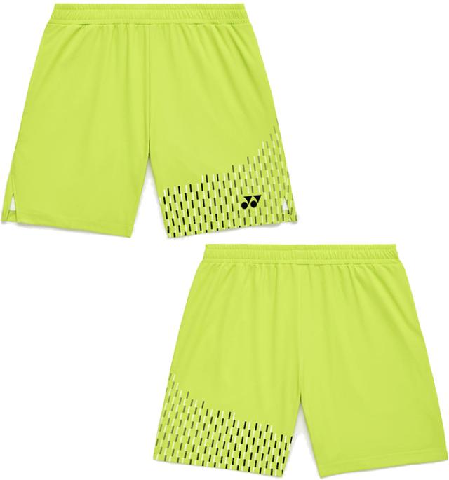 ヨネックス メンズ ニットハーフパンツ テニス バドミントンウェア ボトムス UVカット 吸汗速乾 ネイビー グリーン シルバー 緑 送料無料 YONEX 15241_12