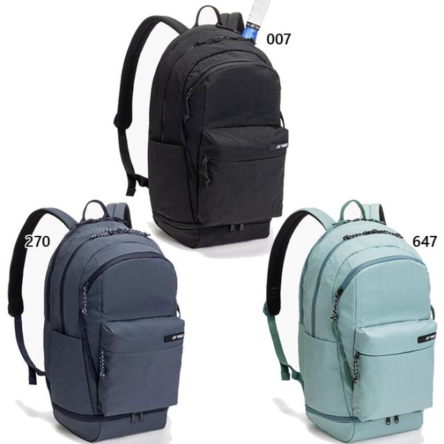 24L ヨネックス メンズ レディース バックパック バッグ 鞄 リュックサック デイパック バックパック ブラック 黒 ネイビー 送料無料 YONEX BAG2668