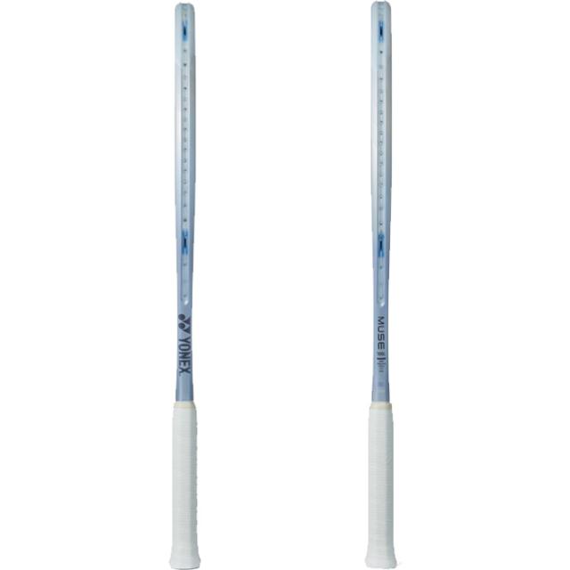 ヨネックス メンズ レディース ミューズ 100L 硬式テニス ラケット シルバー 送料無料 YONEX 01MU100L_2
