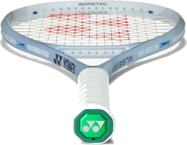 ヨネックス メンズ レディース ミューズ 100L 硬式テニス ラケット シルバー 送料無料 YONEX 01MU100L_3