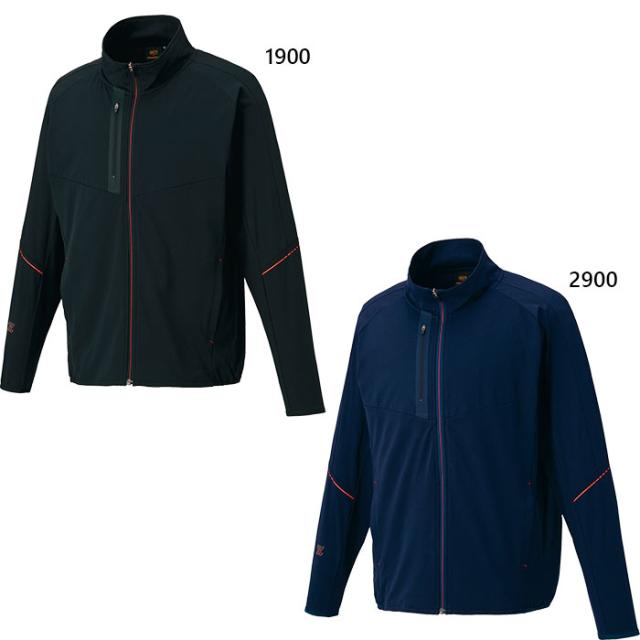 ゼット野球 メンズ レディース トラックジャケット プロステイタス 野球ウェア トップス 長袖 ストレッチ シンプル トレーニング ランニング 送料無料 ZETT BPRO300SA