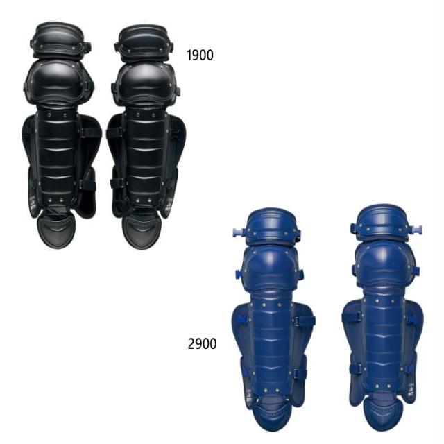 ゼット野球 メンズ レディース 軟式 ゴムソフト用レガーツ 野球用品 キャッチャー用防具 ブラック 黒 ネイビー 送料無料 ZETT BLL4233M