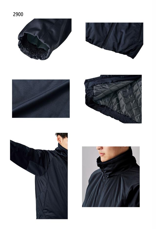 ゼット野球 メンズ レディース グラウンドコート 野球ウェア トップス 長袖 ジップアップ ブラック 黒 ネイビー 送料無料 ZETT BOG510_2