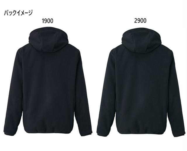 ゼット野球 メンズ フルジップフーディー フリースジャケット 野球ウェア トップス アウター 防寒 保温 ブラック 黒 ネイビー 送料無料 ZETT BOF160_1