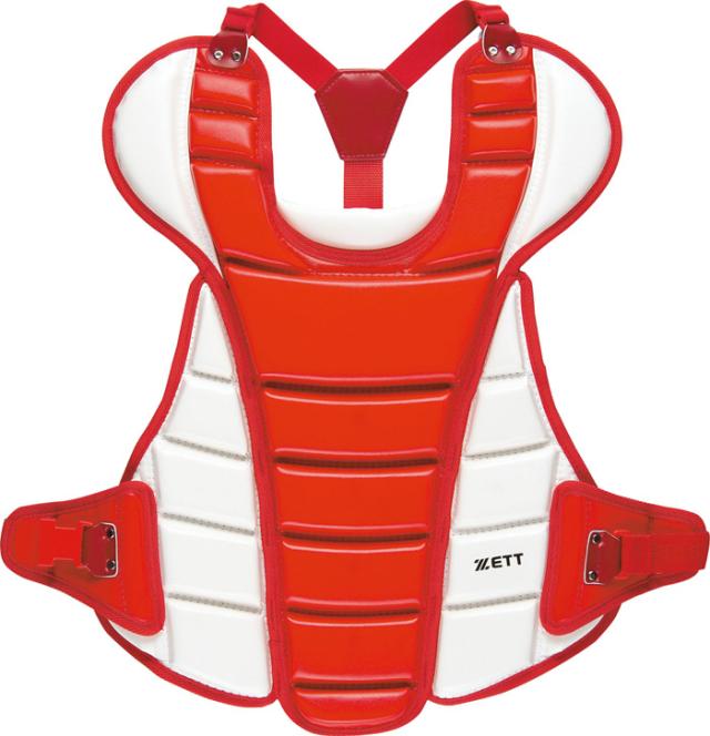 ゼット野球 メンズ レディース 軟式・ゴムソフト用プロテクター 野球用品 キャッチャー防具 捕手用 ブラック 黒 ネイビー レッド 赤 送料無料 ZETT BLP4230_7