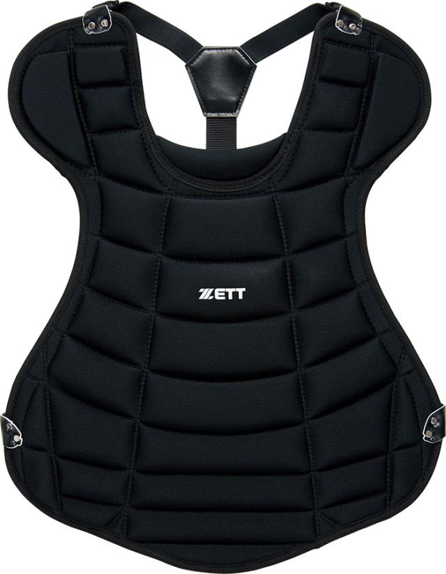 ゼット野球 メンズ レディース 軟式・ゴムソフト用プロテクター 野球用品 キャッチャー防具 捕手用 ブラック 黒 ネイビー 送料無料 ZETT BLP4330_1