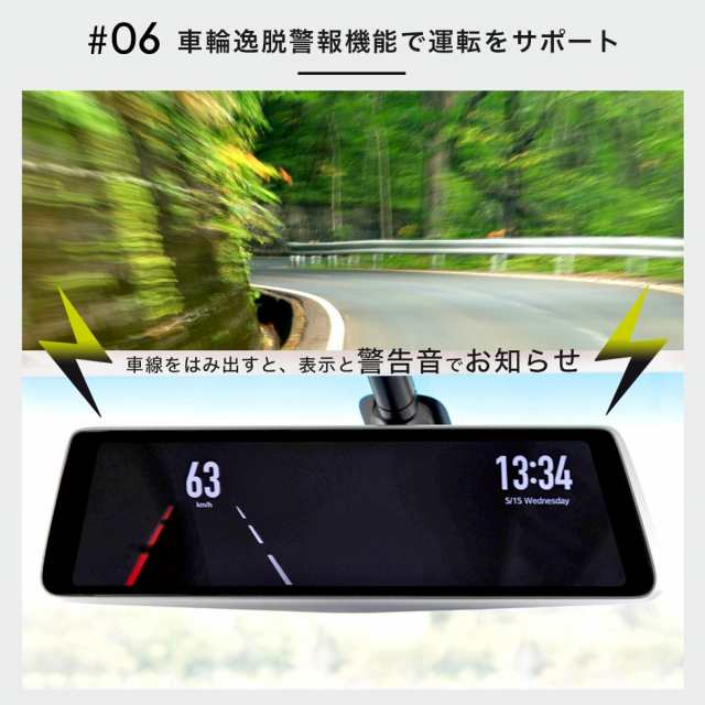 RAV4 50系 トヨタ 専用 ドライブレコーダー ミラー型 インナーミラー 1 