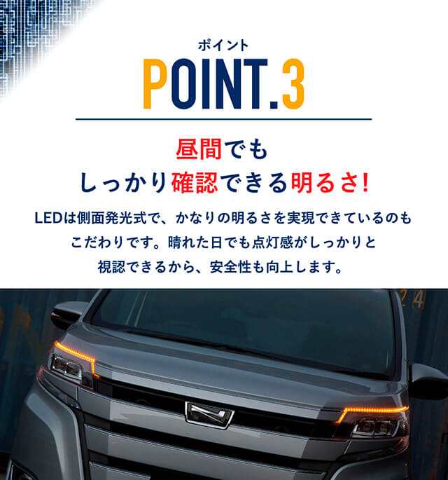 G-FACTORY 国内メーカー シーケンシャルウインカー 流れるウインカー LED テープライト 12V 40センチ 30連 2本入り シリコン  薄型 切断可の通販はau PAY マーケット - G-FACTORY