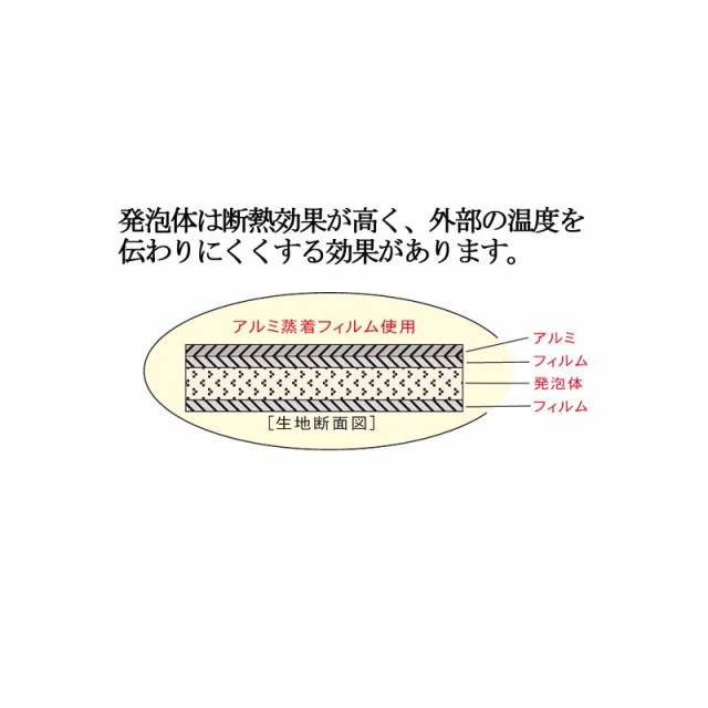 保冷・保温袋 sncom アルバック 持ち手穴付有り平袋 Mサイズ 幅260mmＸ