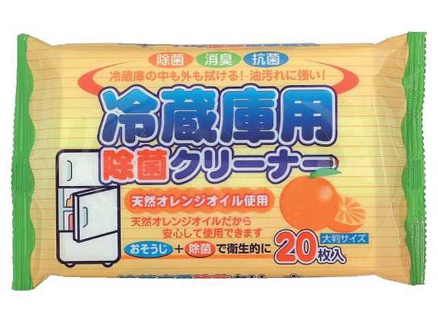 除菌クリーナー 冷蔵庫用 20枚入りＸ120パック