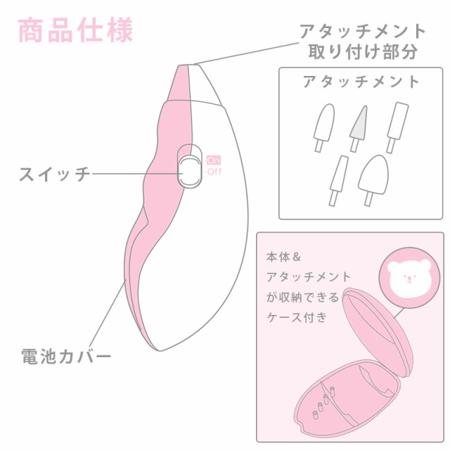 ネイルケアセット オファー やすり5種