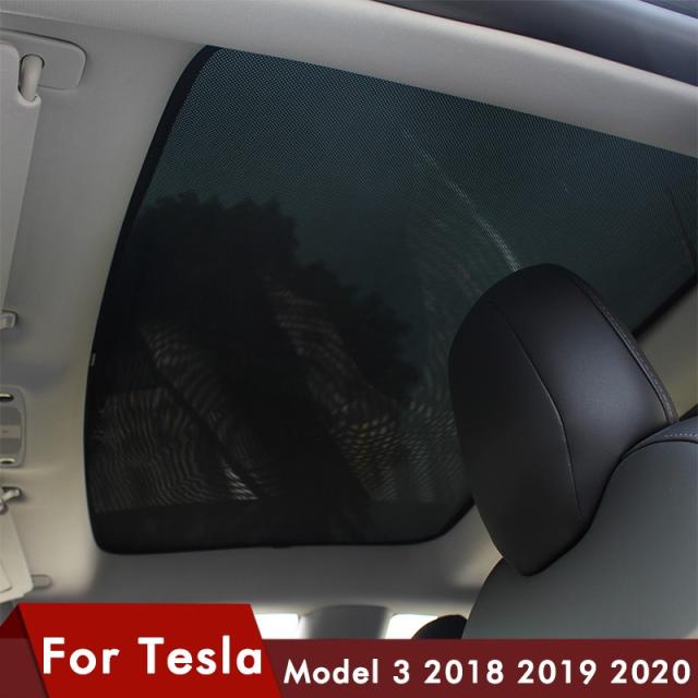 カーサンシェードカーテンリアフロント太陽ブロックためテスラモデル 3 屋根サンシェード天窓ブラインドシェーディングネットプロテクタの通販はau Pay マーケット 粋 雑貨倶楽部