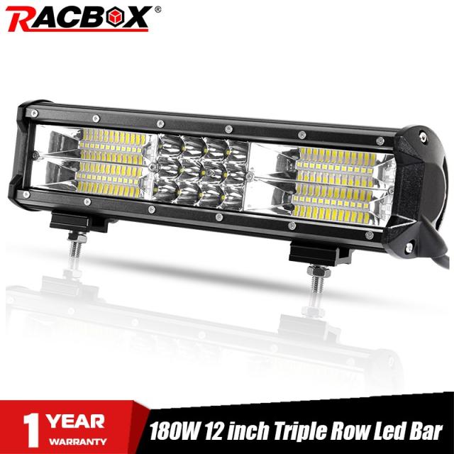 Led バー 180 ワット 12 インチトリプル行 Led ワークライトバーワイドフラッドビーム 12 24 12v 車のトラックフォード Atv 12 Led 駆動の通販はau Pay マーケット 粋 雑貨倶楽部