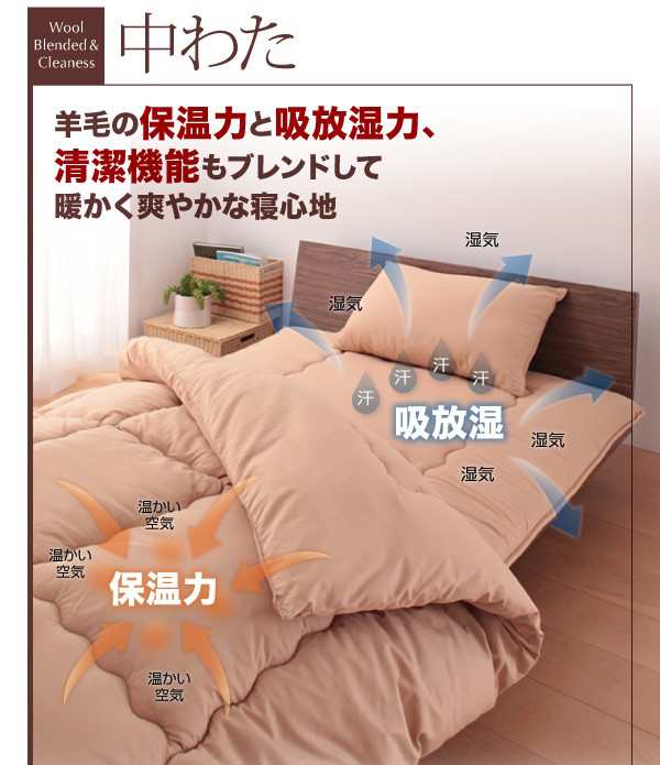 布団セット シングル 6点セット 寝具セット 極厚 15cm 敷布団 掛布団