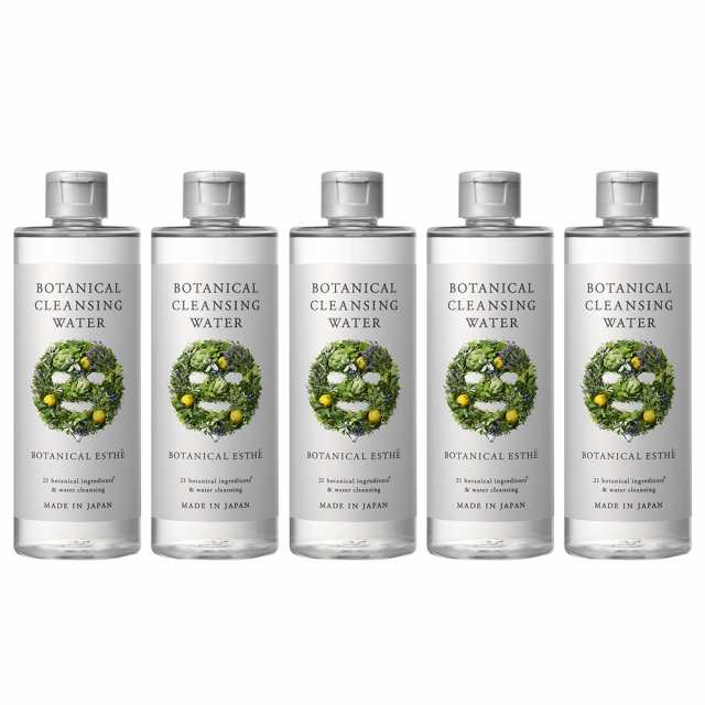 5本セット BOTANICAL ESTHE ボタニカルエステ ボタニカル クレンジングウォーター クレンジング メイク落とし 300mLの通販はau  PAY マーケット - ステラシード公式 au PAY マーケット店