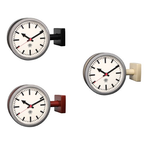 YR-0643 送料無料 DOUBLE FACE CLOCK 170D2 ダブル フェイス クロック 170D2 両面時計 壁掛け 壁掛け時計 ダルトン 時計 ダブルフェイス