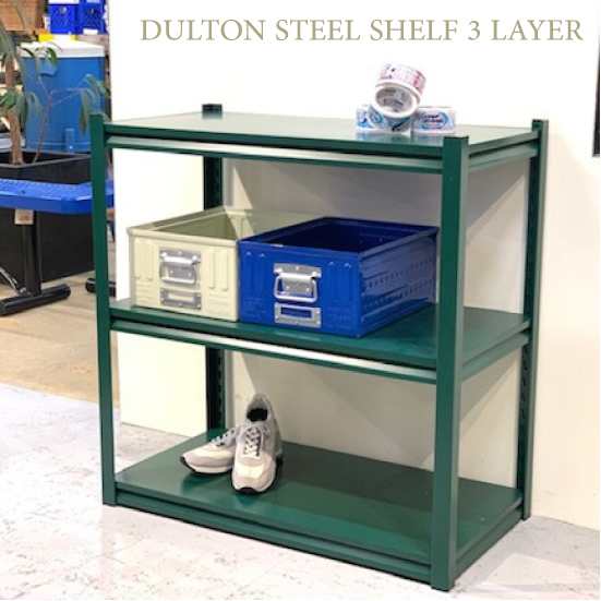 送料無料 STEEL SHELF 3 LAYER スチール シェルフ 3 レイヤー シェルフ スチール棚 オープンラック ダルトン スチール シェルフ 3段 収納棚 インダストリアル ヴィンテージ調 ダルトン 店舗内装 DOLTON F20-0180 CTの通販は