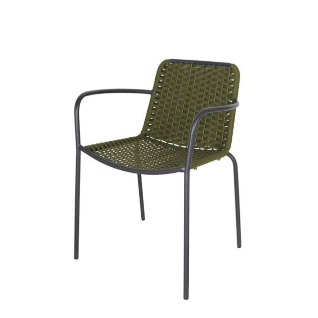 ROPE CHAIR OLIVE ロープ チェアー ホームパーティー アウトドアー ガーデン DULTON ダルトン G845-1074OVの通販は