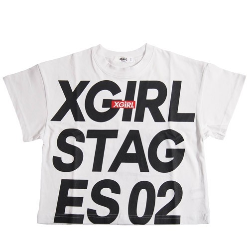 X Girl Stages エックスガールステージス デカロゴｂｉｇ ｔシャツ シロ メール便ok 90cm 100cm 110cm 1cm 130cm 140cm 春夏 922の通販はau Pay マーケット 子供服 ｏｗｌ