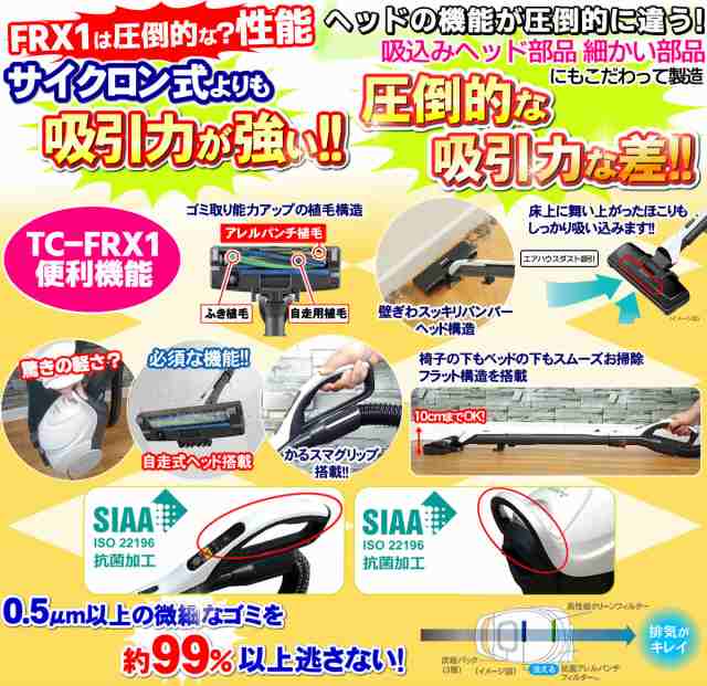 掃除機 紙パック式 吸引力の強い 最強クラス 三菱 掃除機の紙