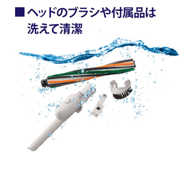 東芝 【TOSHIBA】コードレススティッククリーナー 紙パック式掃除機 VC-CLP54(C) トルネオ TORNEO 自走式ヘッド 強力パワー_15