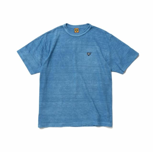 HUMAN MADE INDIGO HEART BADGE T-SHIRT ヒューマンメイド インディゴ ハート バッジ Tシャツ HM23CS034