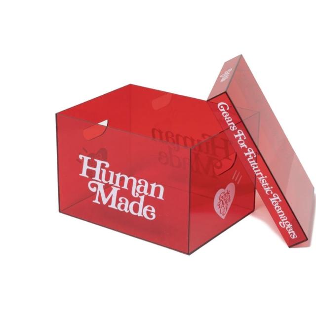 HUMAN MADE GDC ACRYLIC FILE BOX ヒューマン メイド ガールズ ドント