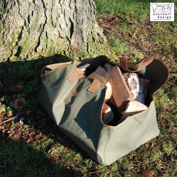ESSCHERT 薪バッグ ウッドキャリーバッグ おしゃれ オランダブランド 薪袋 ログキャリー 薪 持ち運び ケース 6,292円