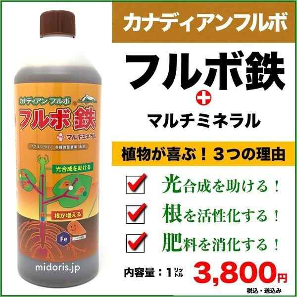 カナディアンフルボ鉄プラスマルチミネラル1kg 植物成長促進活力剤 液剤 液肥 グランドカバーにおすすめの通販はau Pay マーケット ミドリス