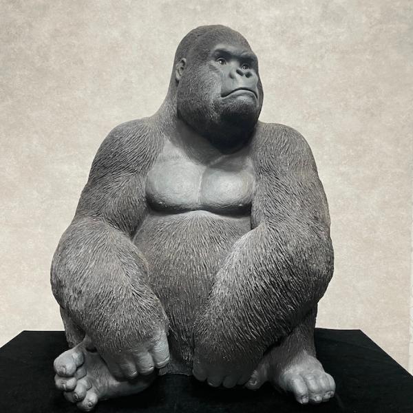 13色から選べる 巨大ゴリラ 置物 オブジェ 身長76cm 巨大ゴリラグッズ 大きい かわいい おしゃれ 面白い ガーデン インテリア 可愛い プレゼント 北欧 玄関 雑貨 動物 モダン 庭 ギフト 屋外 家 リアル 玄関先 ガーデンオーナメント_11