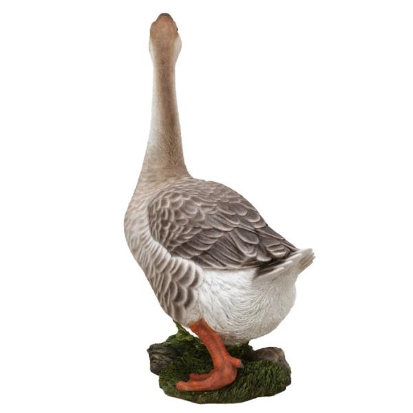 置物 鳥 かわいい 特大オブジェ ガチョウ 高さ65cm 北欧 動物 大型 woobia ウービア 大きい おしゃれ ガーデン インテリア  巨大 可愛い プレゼント 玄関 雑貨 モダン 面白い 庭 ギフト 屋外 家 リアル 玄関先 ガーデンオーナメント_4