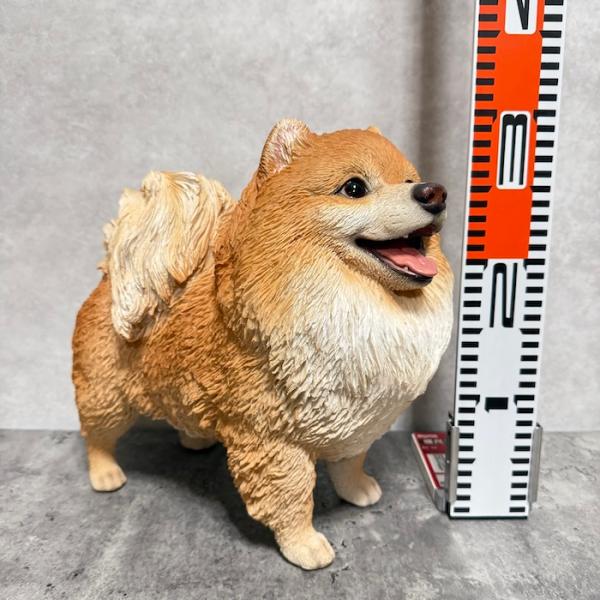 犬 置物 大きい 立つポメラニアン 横幅34cm 巨大オブジェ 大型 woobia ウービア かわいい おしゃれ ガーデン インテリア 可愛い プレゼント 北欧 玄関 雑貨 動物 モダン 面白い 庭 ギフト 屋外 家 リアル 玄関先 ガーデンオーナメント_10