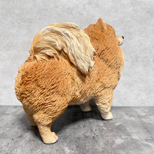 犬 置物 大きい 立つポメラニアン 横幅34cm 巨大オブジェ 大型 woobia ウービア かわいい おしゃれ ガーデン インテリア 可愛い プレゼント 北欧 玄関 雑貨 動物 モダン 面白い 庭 ギフト 屋外 家 リアル 玄関先 ガーデンオーナメント_11