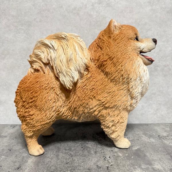 犬 置物 大きい 立つポメラニアン 横幅34cm 巨大オブジェ 大型 woobia ウービア かわいい おしゃれ ガーデン インテリア 可愛い プレゼント 北欧 玄関 雑貨 動物 モダン 面白い 庭 ギフト 屋外 家 リアル 玄関先 ガーデンオーナメント_12