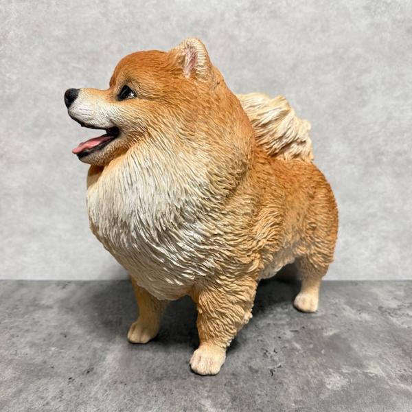 犬 置物 大きい 立つポメラニアン 横幅34cm 巨大オブジェ 大型 woobia ウービア かわいい おしゃれ ガーデン インテリア 可愛い プレゼント 北欧 玄関 雑貨 動物 モダン 面白い 庭 ギフト 屋外 家 リアル 玄関先 ガーデンオーナメント_13