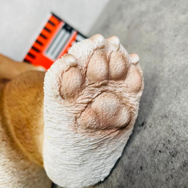 犬 置物 大きい かわいい 居眠りするブルドッグ 中 高さ28.5cm woobia ウービア おしゃれ ガーデン インテリア オブジェ プレゼント 北欧 玄関 雑貨 動物 モダン 面白い 庭 ギフト 屋外 家 リアル 玄関先 卓上 ガーデンオーナメント ガーデニング_7