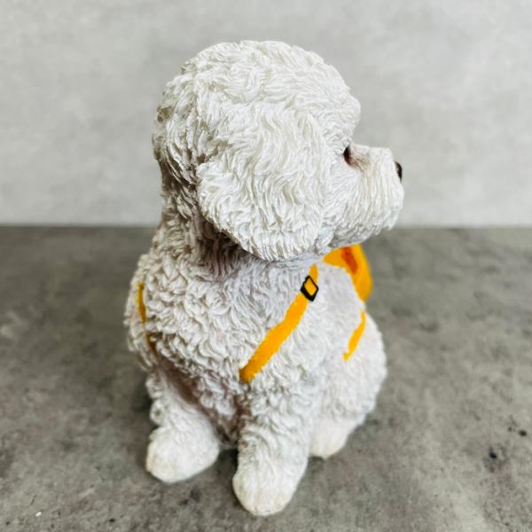 レフトン ホワイトプードル 置物 バッグ レフトン ホワイトプードル レフトン ホワイトプードル 置物 バッグ レフトン ホワイトプードル