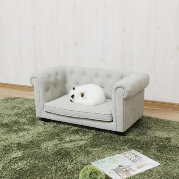 猫用 ペットソファー ルゼ ベッド ワンちゃんにも 犬 シンプルデザインでおしゃれなアイテム 引っ掻き傷に強い特殊生地 PSO-1355_3