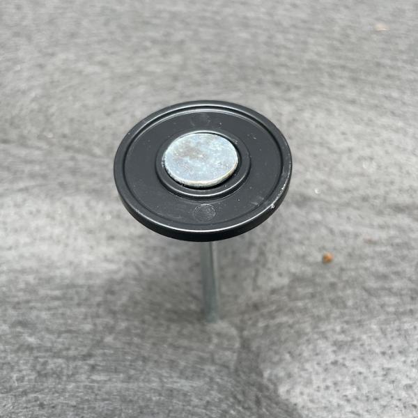楽りゃく釘 15cm 10P×200袋 2000本 防草シート 人工芝 押さえ釘 黒丸付き 特殊釘 雑草対策 固定ピン アンカーピン_5