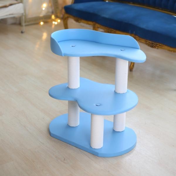 9色から選べる！ 国産ミニキャットタワー 猫用アイテム 猫タワー 幅60×奥行36.5×高さ60cm te-small-a