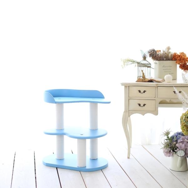 9色から選べる！ 国産ミニキャットタワー 猫用アイテム 猫タワー 幅60×奥行36.5×高さ60cm te-small-a