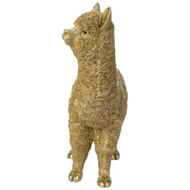 置物 アルパカ ゴールド 大 金色 縁起物 高さ40cm woobia ウービア 大きい かわいい おしゃれ ガーデン インテリア オブジェ 巨大 可愛い プレゼント 北欧 玄関 雑貨 動物 モダン 面白い 庭 ギフト 屋外 家 リアル 玄関先 ガーデンオーナメント_4