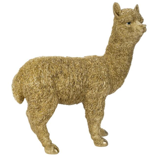 置物 アルパカ ゴールド 大 金色 縁起物 高さ40cm woobia ウービア 大きい かわいい おしゃれ ガーデン インテリア オブジェ 巨大 可愛い プレゼント 北欧 玄関 雑貨 動物 モダン 面白い 庭 ギフト 屋外 家 リアル 玄関先 ガーデンオーナメント_6