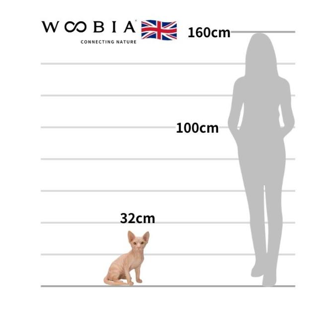 猫 置物 リアルでかわいい おしゃれ 大きい お座りスフィンクス 高さ32cm woobia ウービア ガーデン インテリア オブジェ 巨大 可愛い プレゼント 北欧 玄関 雑貨 動物 モダン 面白い 庭 ギフト 屋外 家 玄関先 ガーデンオーナメント_1