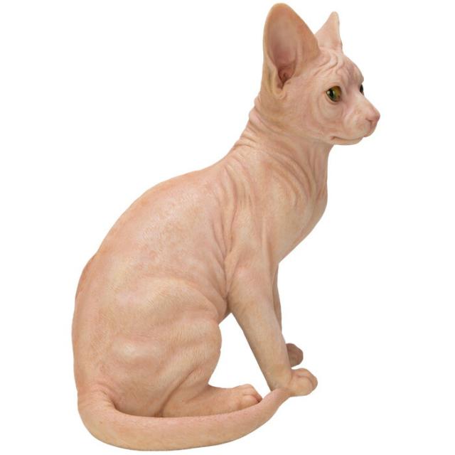 猫 置物 リアルでかわいい おしゃれ 大きい お座りスフィンクス 高さ32cm woobia ウービア ガーデン インテリア オブジェ 巨大 可愛い プレゼント 北欧 玄関 雑貨 動物 モダン 面白い 庭 ギフト 屋外 家 玄関先 ガーデンオーナメント_6