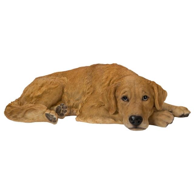 犬 置物 大きい うつぶせレトリバー 横幅74cm woobia ウービア かわいい おしゃれ ガーデン インテリア オブジェ 巨大 可愛い プレゼント 北欧 玄関 雑貨 動物 モダン 面白い 庭 ギフト 屋外 家 リアル 玄関先 ガーデンオーナメント_2